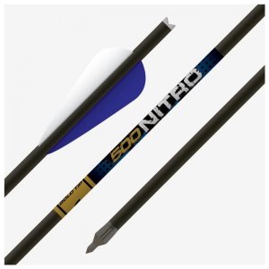 Gold Tip NI20MA46 Nitro Crossbow Bolts 20" Moon Nocks 6pk 4" Vanes