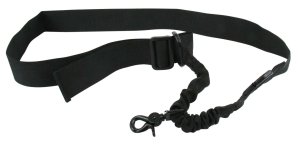 TacFire SL001B Single-Point Bungee Sling Adjustable 20-30 In