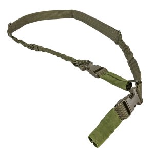 NcSTAR VISM AARS21PG 1.25In Adj Bungee Sling Green 55-72In