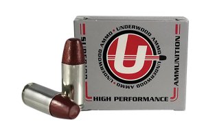 Underwood 719 9mm+P 147gr Hard Cast Flat Nose Ammo 20 Rounds