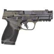 Smith & Wesson P.C. M&P2.0 Metal Compact Carry Comp, 9mm, 4.22 Comp'd Barrel, 2-15rd Magazines, Black Multicam, Optics Ready, Pistol