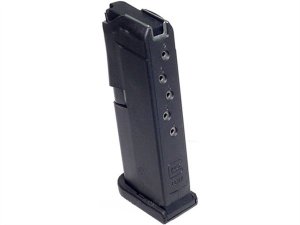 Glock G42 380 ACP 6-Round Black Magazine
