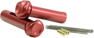 Timber Creek ARTPSR AR-Platform Takedown Pin Set Red Anodized Aluminum