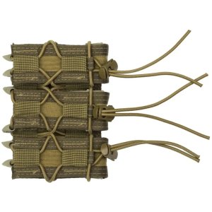 High Standard TACO 11PT03CB Triple Mag Pouch Coyote Brown MOLLE Nylon