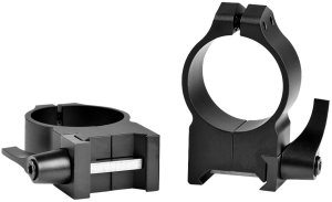 Warne 215LM Maxima QD 30mm High Vertical Rings Matte Black