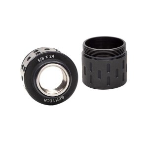 GEMTECH 12196 Adapter for GM-45 Silencer 9mm 1/2x28 Black