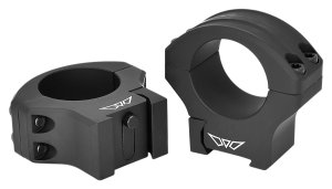 Warne 8514TM Hyperlite Tikka Scope Rings Matte Black 30mm Medium