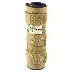Cole-TAC MP102 Metal Python Suppressor Cover 6 In Coyote Cordura Nylon