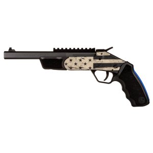 Rossi Brawler 45 Colt/410 Bore 9 In 1Rd Black US Flag Engraved
