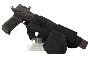 Cole-Tac VWX101 Varmint Wrangler XL Chest Pistol Holder Black Right Hand