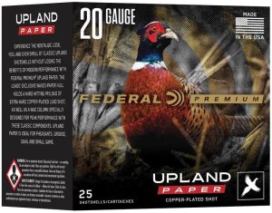 Federal PUP2045 Upland Paper 20GA 2.75" 1oz #5 Shot 25 Rounds