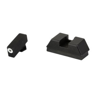 AmeriGlo GL-480 Tritium Sight Set for Glock .295 Rear .220 Front Black