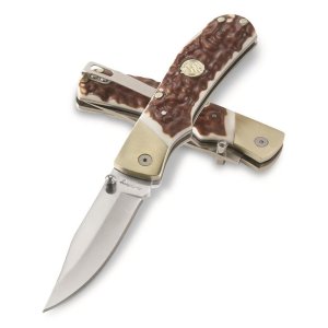 Uncle Henry Next Gen 7UH Folding Knife 3-4/5 Clip Point Blade Staglon Box