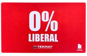 TekMat TEK42LIBERAL Red Rubber Door Mat 25"x42" Weather Resistant