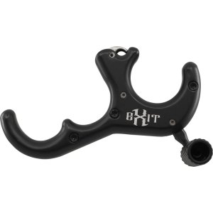 EXIT B3 Exit Release Black, Large Swirl Button, 3-Finger Handle Design