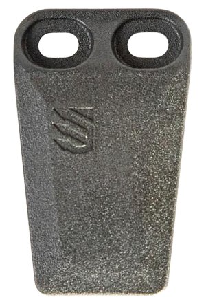 Blackhawk Stache Non Tuckable Belt Clip Black Polymer 1.75" Screw Mount