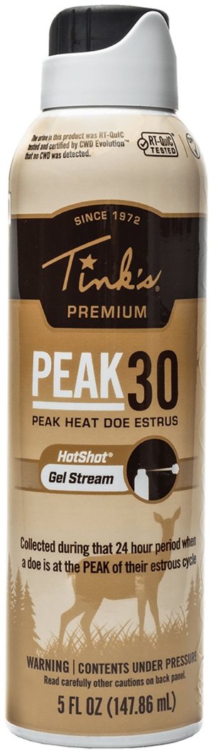 Tink's Scents PEAK30 Premium Doe Estrus Gel Stream 5 oz W6264
