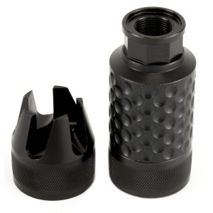 Spikes Tactical SAKB0200 Barking Spider2 Muzzle Brake Black Nitride 4140...