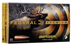 Federal Premium Berger Hybrid Hunter .30-06 Springfield 168 Grain 20rd Box
