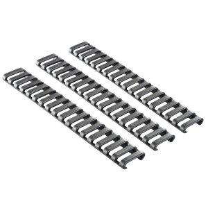 Ergo 18-Slot Ladder Rail Cover 3 Pack Black