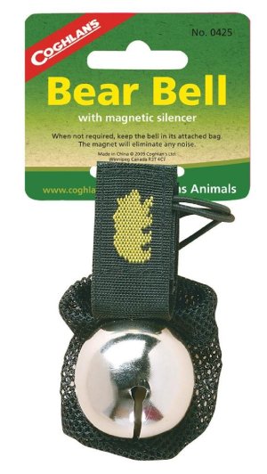 Coghlan's Bear Bell 0425 with Magnetic Silencer Velcro Strap