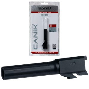Canik PACN0007 Steel 9mm Barrel, Fluted Black, Sub Compact, Match Grade