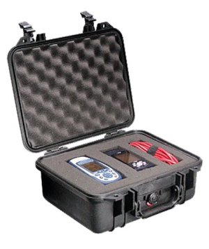 Pelican 1400 Protector Case Black 11.81 In x 8.87 In Foam