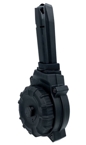 Pro Mag DRM-A56 Browning HP 9mm Black Polymer Drum Magazine 50rd