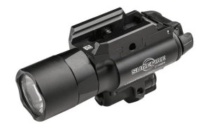 SureFire X400U-A-RD Ultra 1000 Lumen LED Red Laser Weapon Light Black