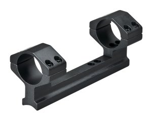 Weaver Muzzleloader Rings & Base Matte Black 1-Piece for High Traditions