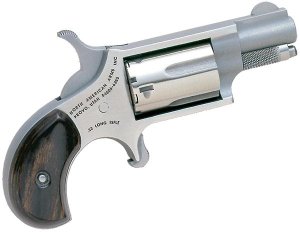 North American Arms 22MSC Mini-Revolver 1.13" Stainless 22 LR/WMR