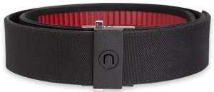 TEAMNEX PCS9121 EDC Black Nylon Belt 1.75in Adjustable Clasp Closure