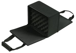 Bulldog Cases Hard-Sided Nylon Quad Pistol Black Hard 9" X 6" X 11" BD522