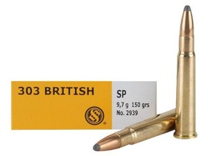 Sellier & Bellot SB303B 303 British 150gr Soft Point 20 Rounds