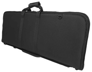 NcStar CVDRC2996B36 Deluxe Rifle Case Black 600D Polyester 36"