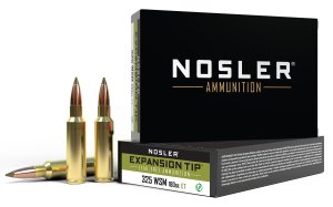 Nosler 40146 E-Tip Bullet 325 WSM 180 Grain Brass Cased 20 Rounds