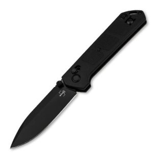 Boker Kihon DC 3.23In Plain Blade All Black EDC 01BO905
