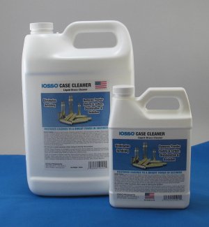 Iosso Products Brass Case Cleaner Cleans 1500 Casings Reusable