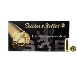 Sellier & Bellot SB45GAP 45GAP 230gr FMJ Ammo 50 Rounds