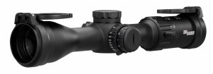 Sig Sauer WHISKEY4 2.5-10x42 Quadplex Reticle 30mm Tube Black