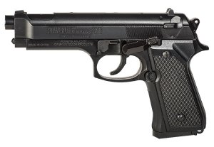 Daisy Powerline 340 Air Pistol Spring Piston 177 13+1 Black Checkered Polymer Grips