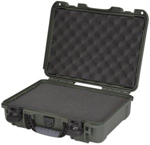 Nanuk 9101006 Waterproof Olive Resin Case with Foam Padding