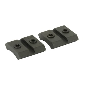Warne Maxima Browning BAR 2-Piece Steel Mount Rings Matte Black