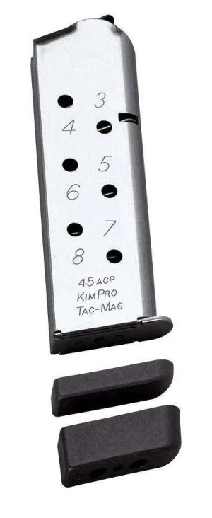 Kimber 1911 KimPro Tac-Mag Full Size .45 ACP 8rd Magazine