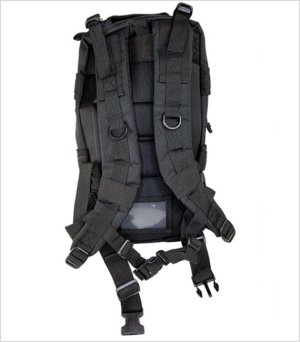 Full Forge Gear Hurricane Tactical Backpack Black 18x11x11 Water Resistant