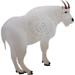 OnCore Targets RH-2 Mountain Goat 5/8 In Self-Healing Foam Target