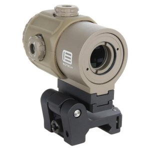 EOTech G43 Magnifier 3X Tan 11.3 oz Fixed Magnification QD Mount