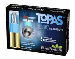 Brenneke TOPAS Sabot Slugs 12ga. 2 3/4 in. 2/3 oz. 5 rd.