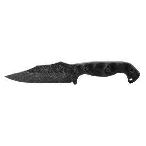 Stroup TU1-B-G10 Fixed Blade Knife, 4.5" 1095 Steel, G10 Handle, Sheath