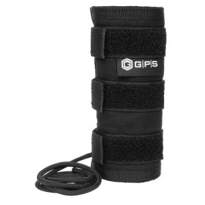 GSM Outdoors GPST8006B 6In Heat-Resistant Suppressor Cover Black